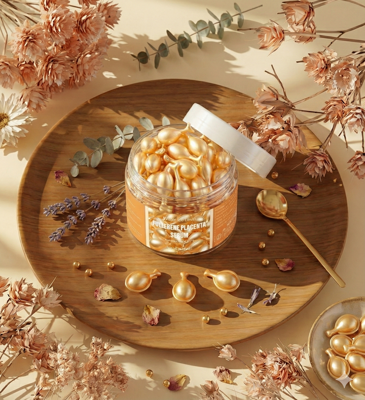 Capsules au Collagène/Acide Hyaluronique